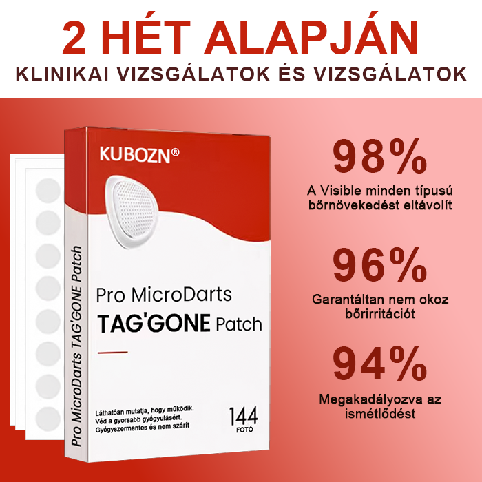 KUBOZN® Nano-mikrotűs bőrcímke-eltávolító tapaszok 🔸