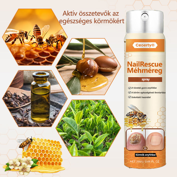 2025🎁 Korlátozott idejű akció 70% kedvezménnyel ️️⏳ Ceoerty® körömgomba spray méhméreggel 💥 2 hét alatt megoldja az összes körömproblémát
