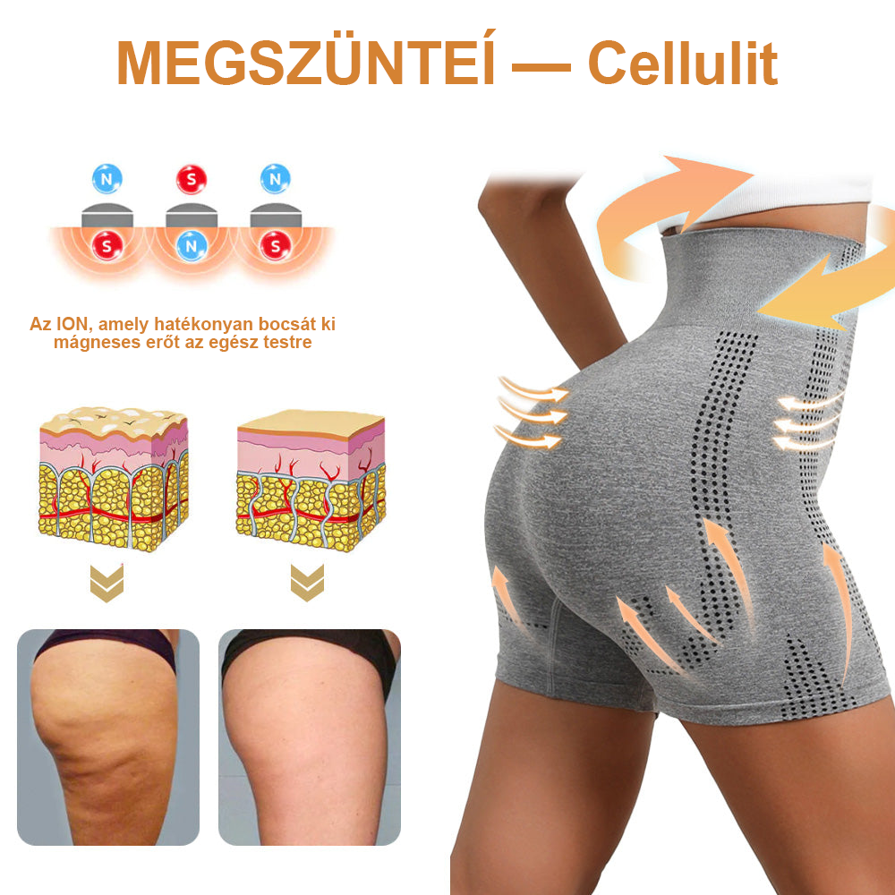 2025 Baicloud™ MikroVibráló Masszázs Modul Selyem Rövidnadrág Jonizált Szálakkal Javító és Formáló🥰