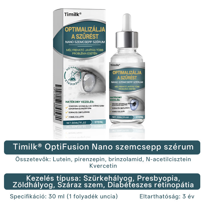 ✅Timilk® OptiFusion Nano szemcsepp szérum⭐